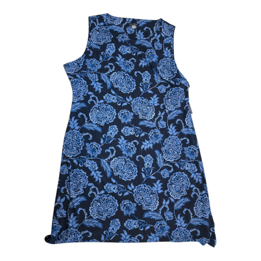Dress Casual Midi By Tommy Hilfiger In Blue, Size:16