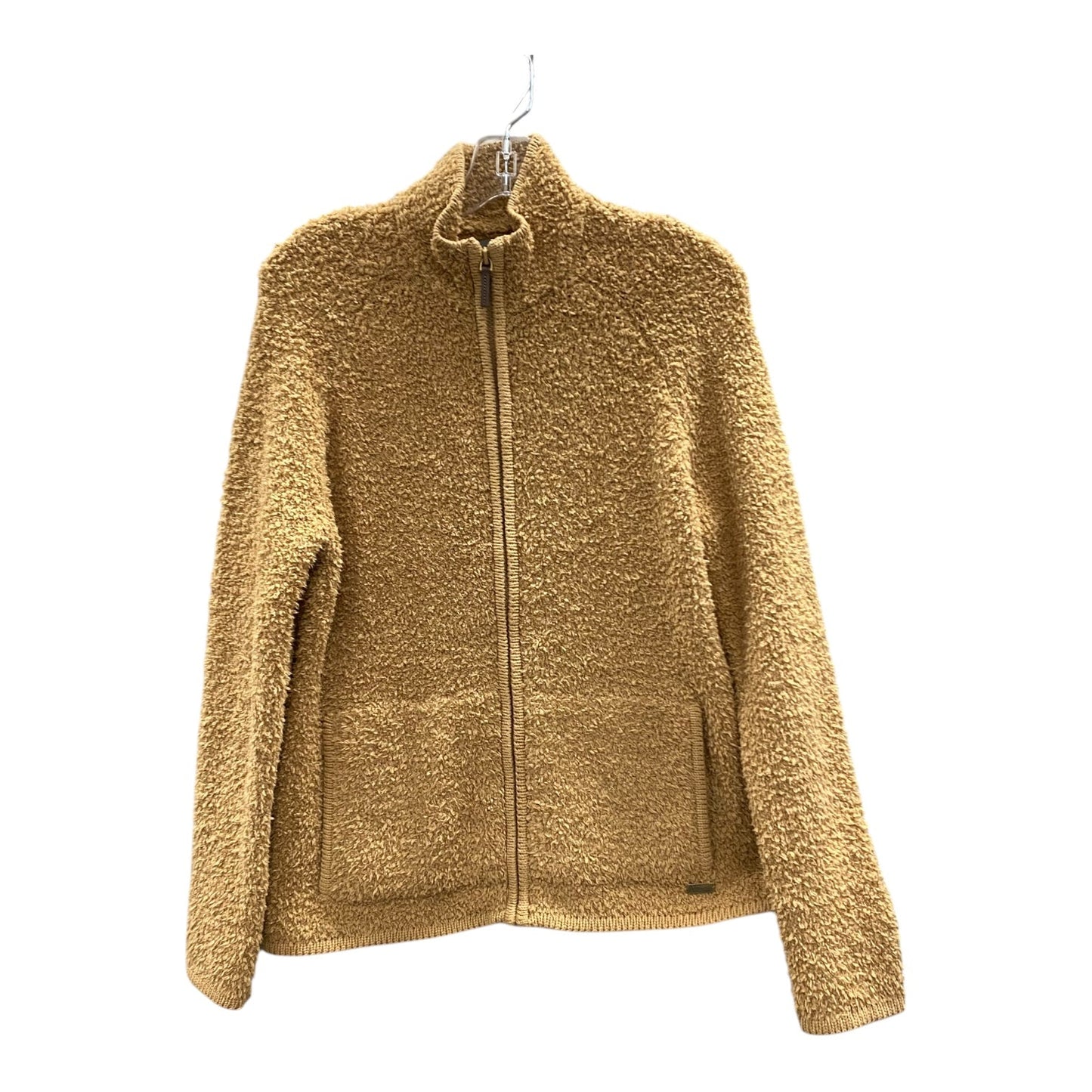Jacket Fleece By Natural Reflections In Brown, Size:M