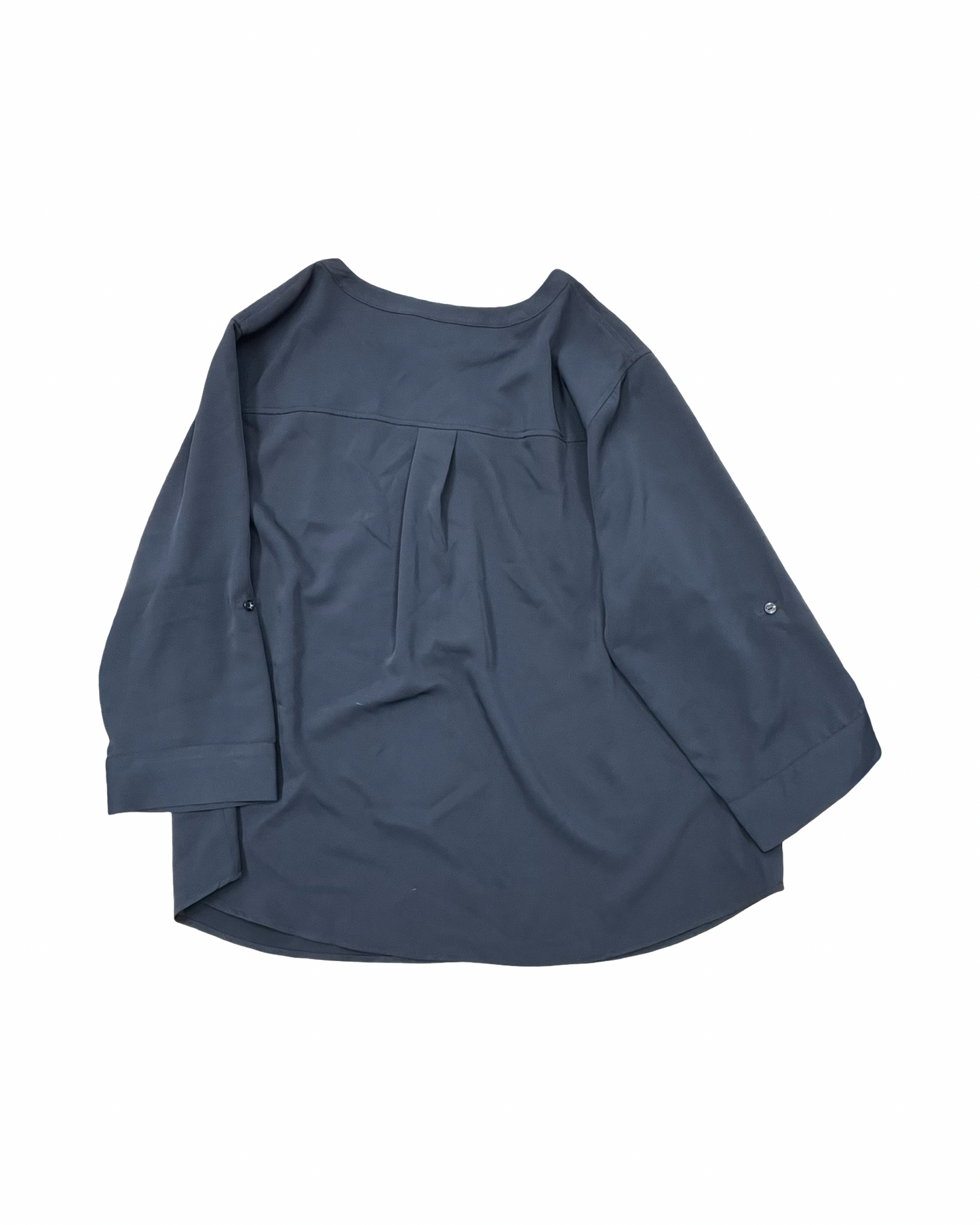 Blouse Ls By Belle By Kim Gravel In Black, Size:1X