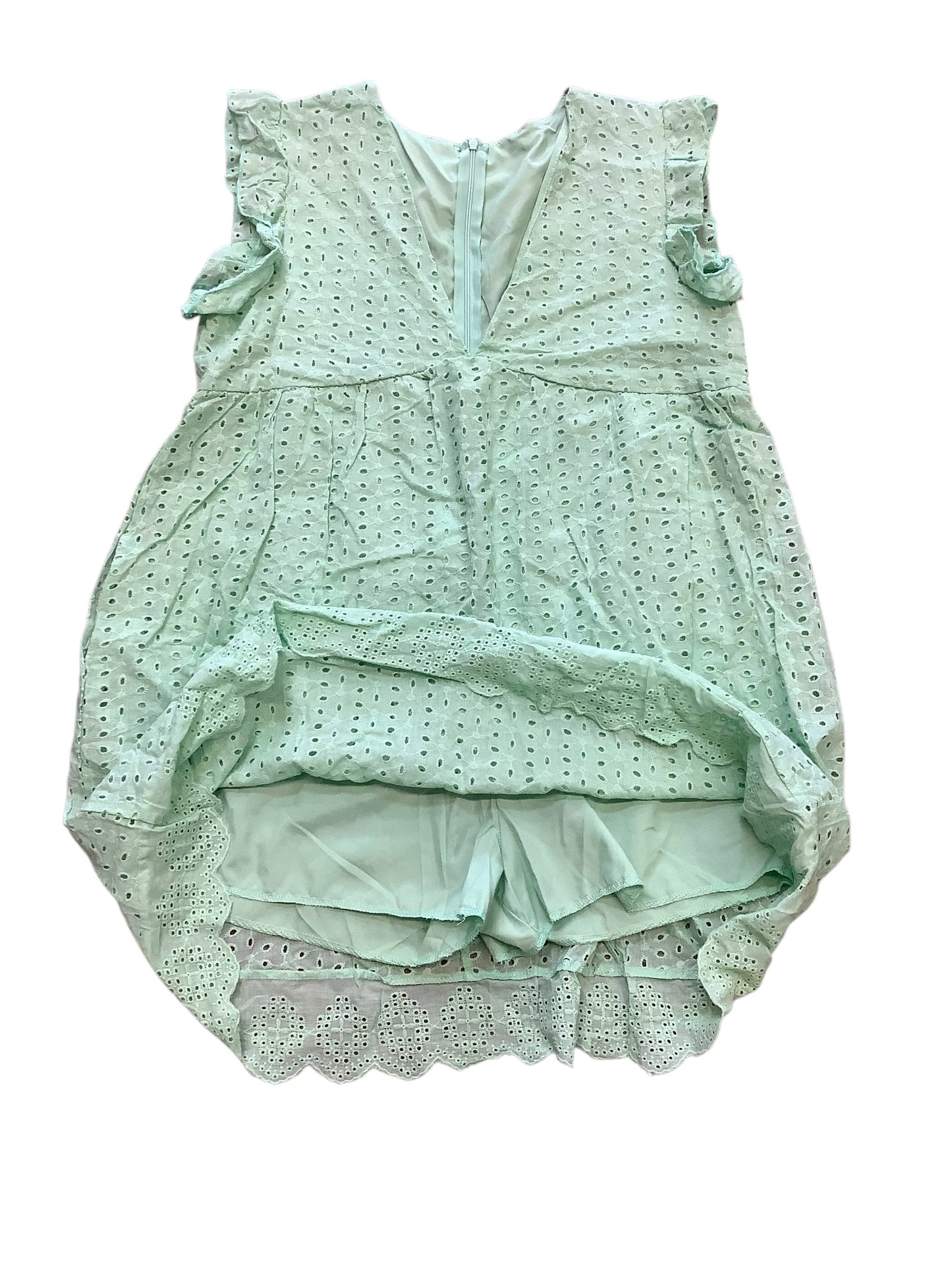 Romper By Clothes Mentor In Green, Size: M
