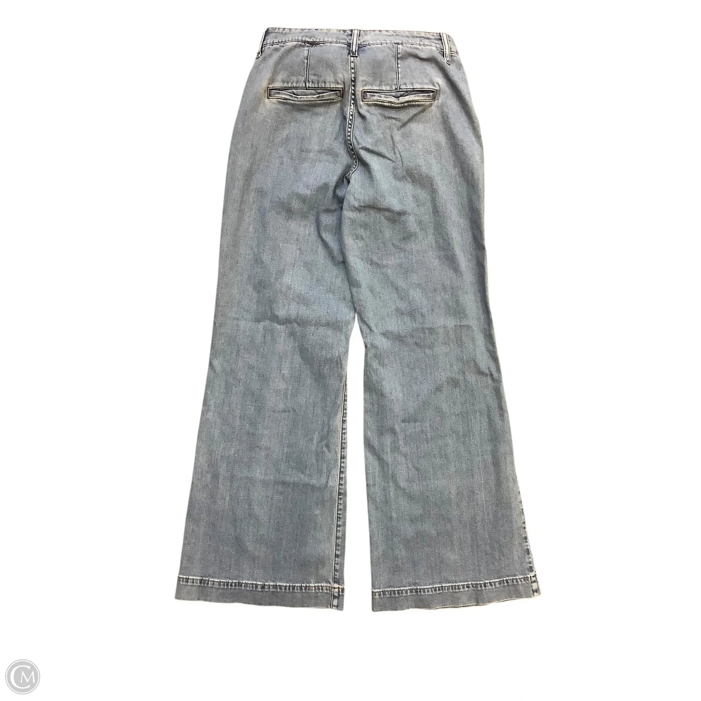 Jeans Wide Leg By White House Black Market In Blue Denim, Size: 4