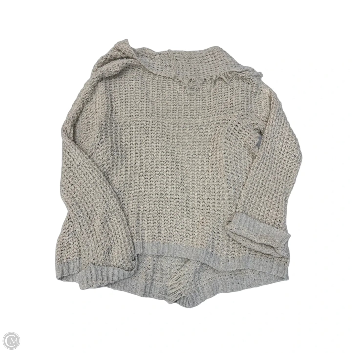 Sweater Cardigan By Free People In Cream, Size: Xs