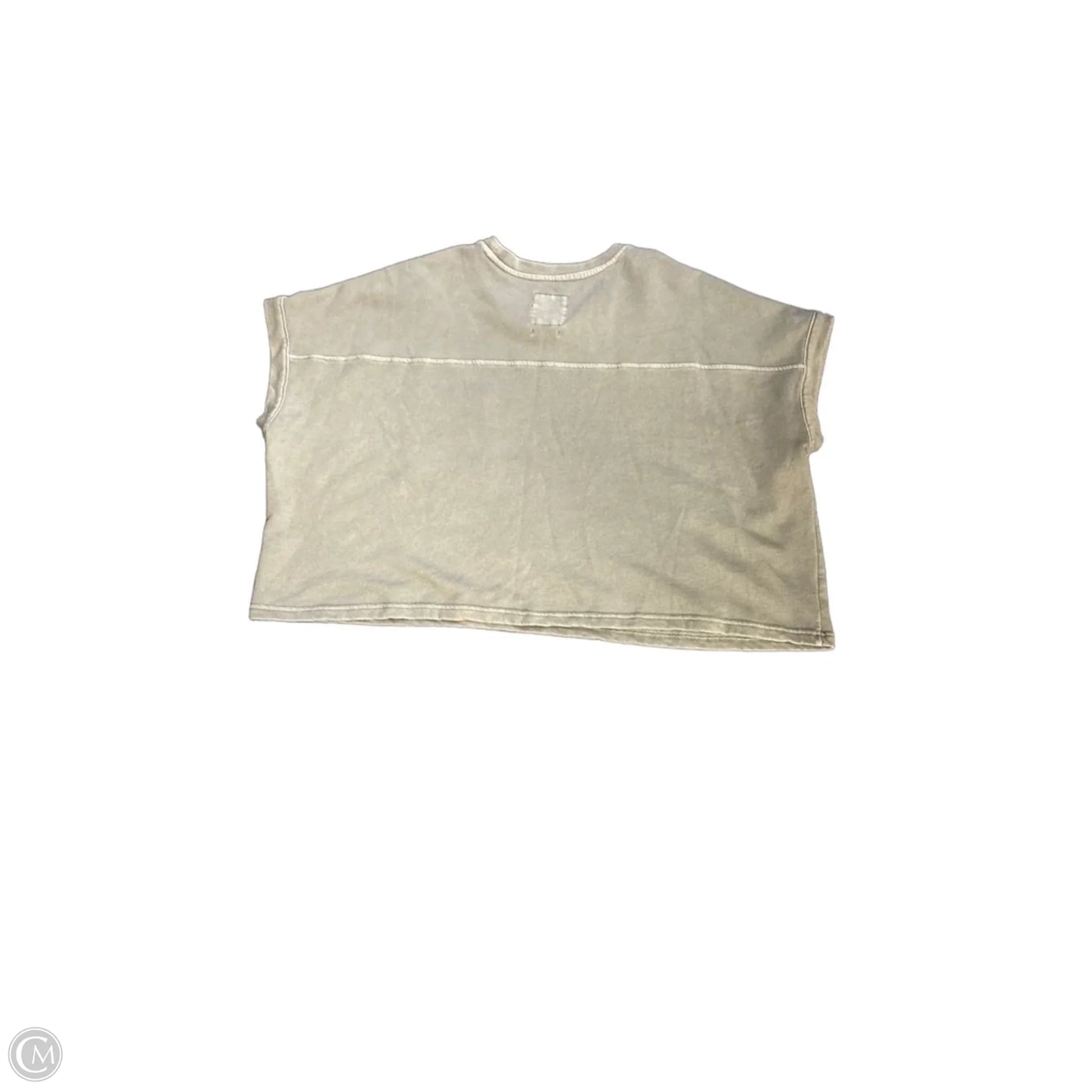 Top Short Sleeve Basic By C And C In Green, Size: Xl