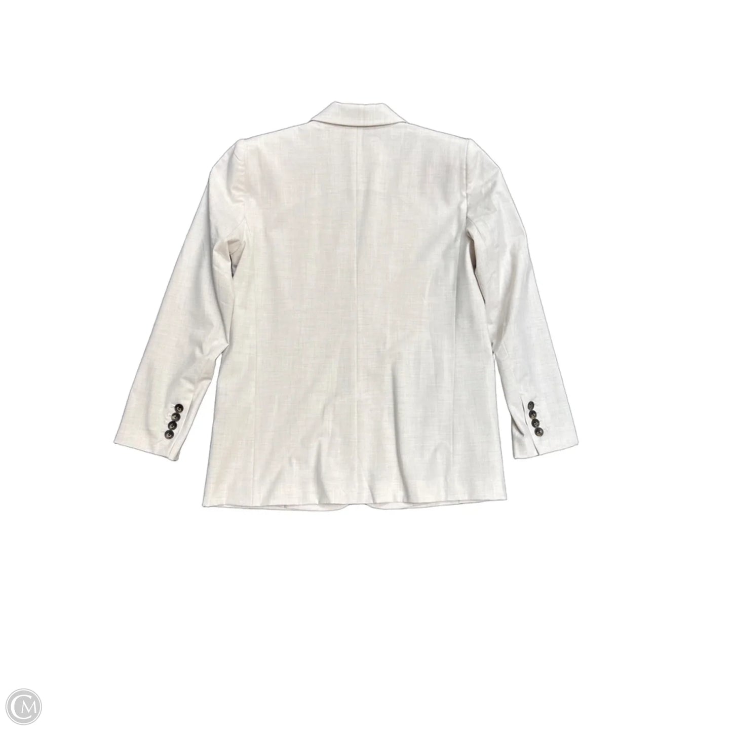 Blazer By Ann Taylor In Cream, Size: 4p