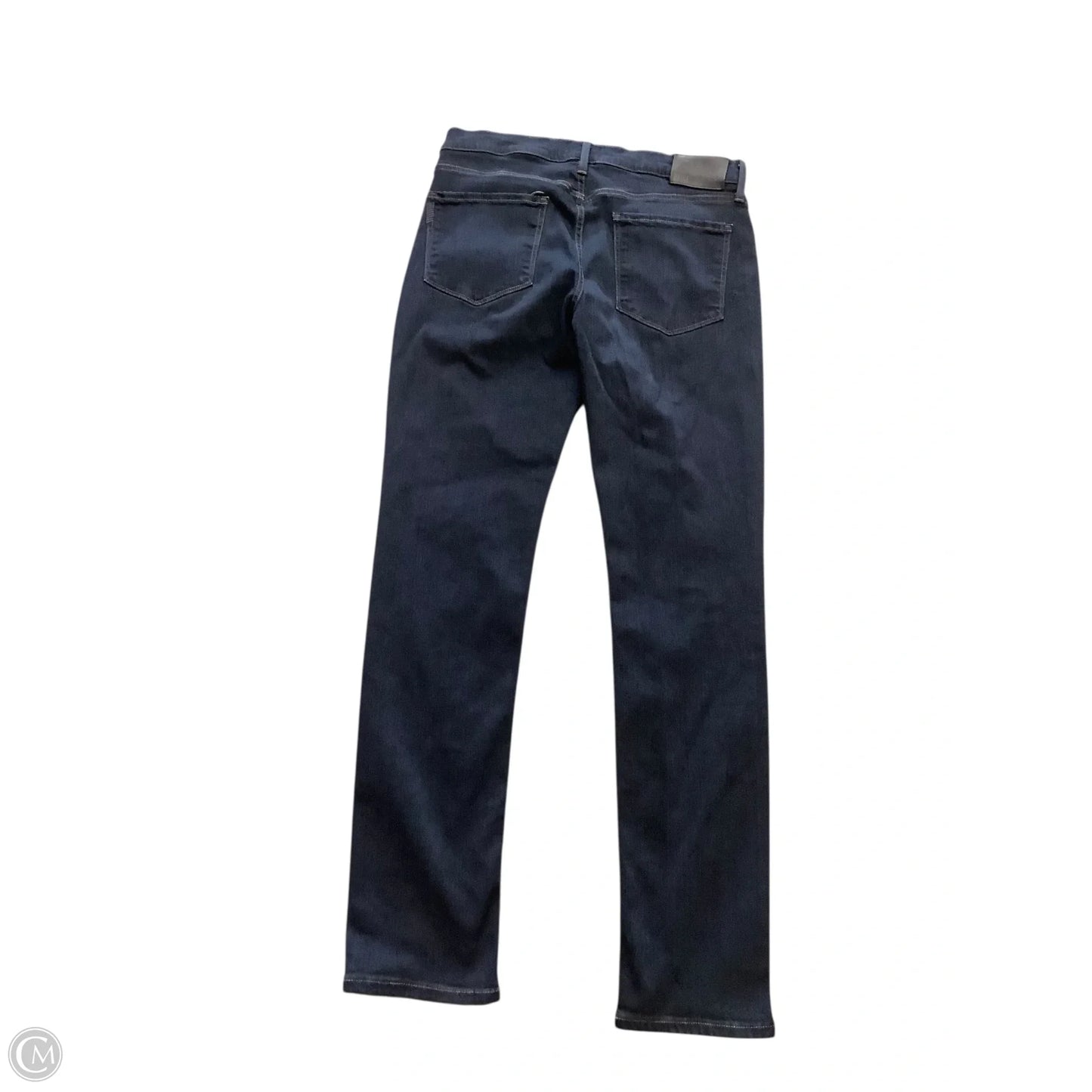 Jeans Straight By Paige In Blue Denim, Size: 14