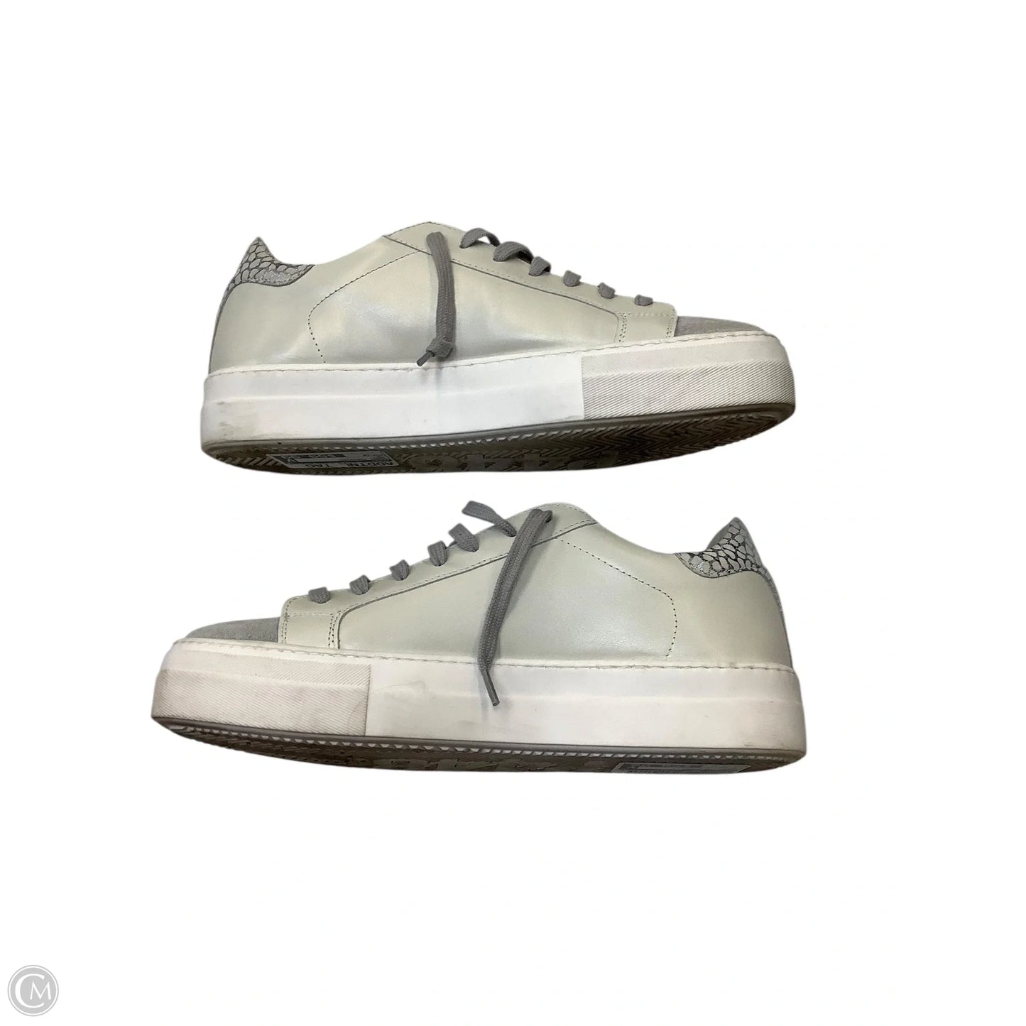 Shoes Sneakers By P448 In Grey, Size: 10