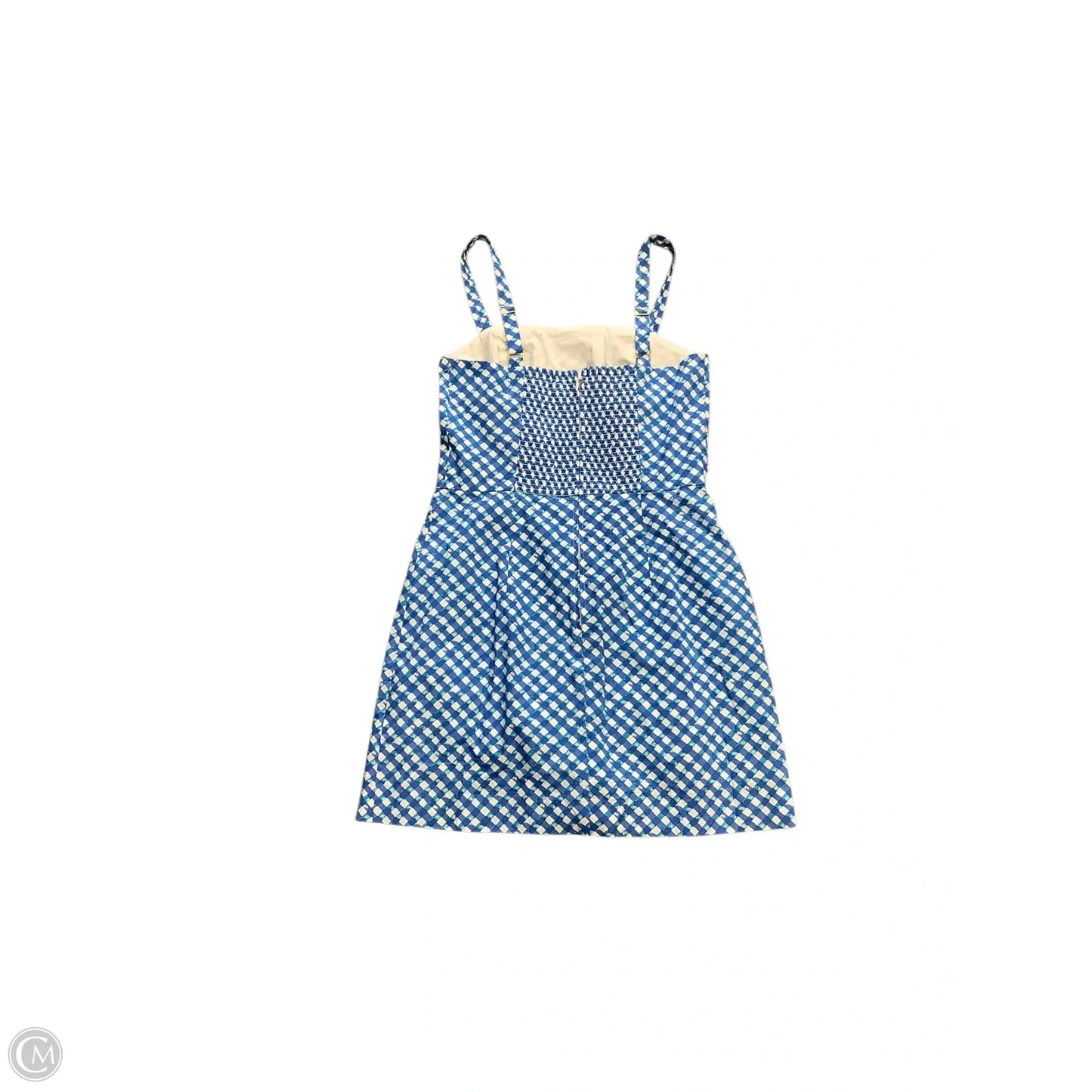 Dress Designer By Lilly Pulitzer In Blue & White, Size: 0