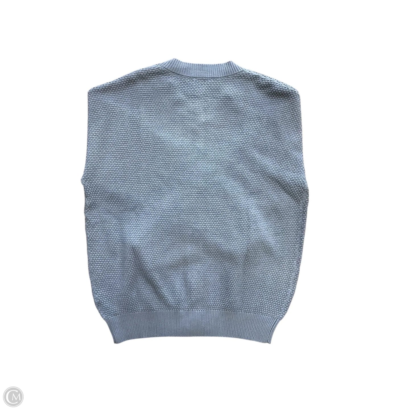 Sweater Cardigan By Clothes Mentor In Blue, Size: L