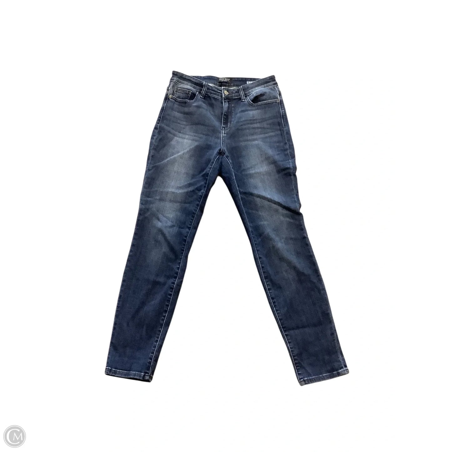 Jeans Skinny By Judy Blue In Blue Denim, Size: 9 (29)