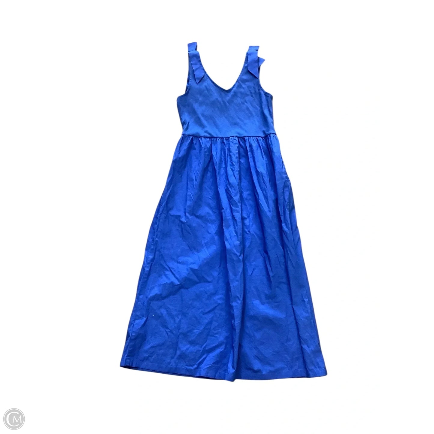 Dress Casual Maxi By J. Crew In Blue, Size: M