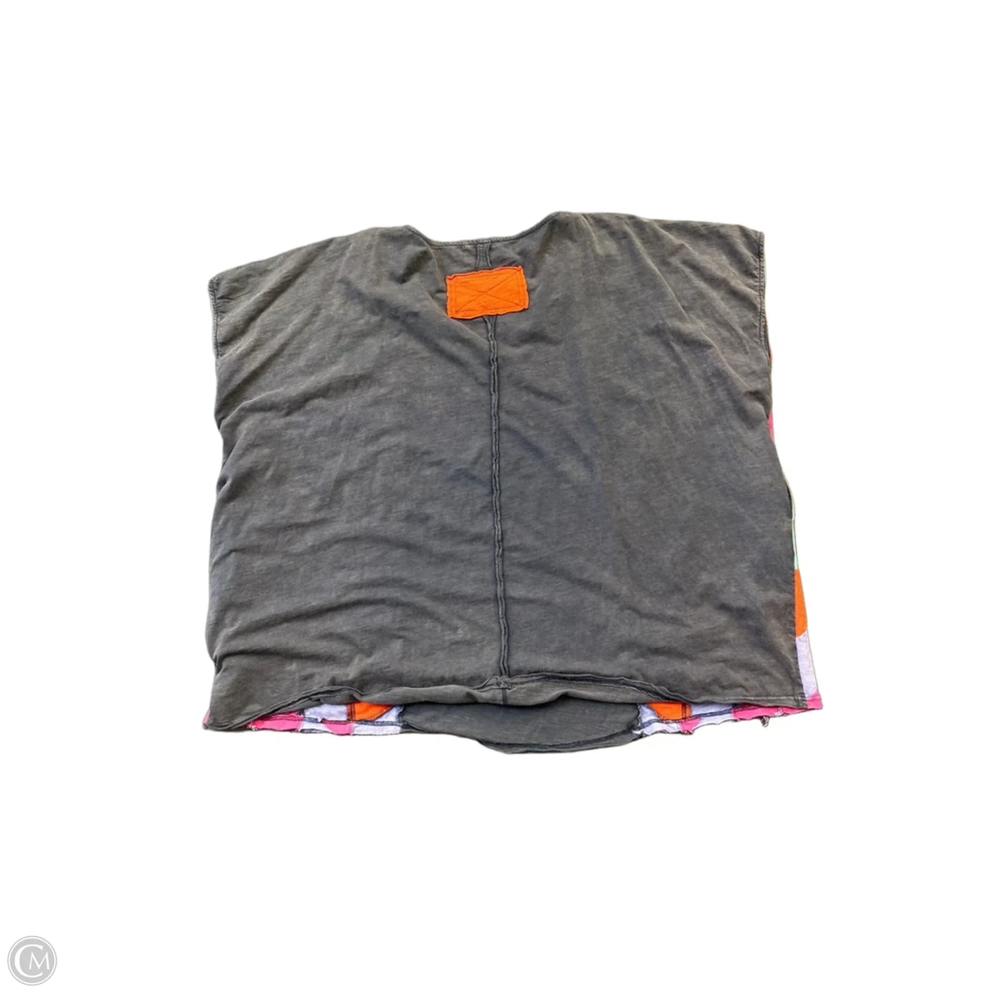 Tunic Short Sleeve By Oli & Hali In Grey, Size: Xl
