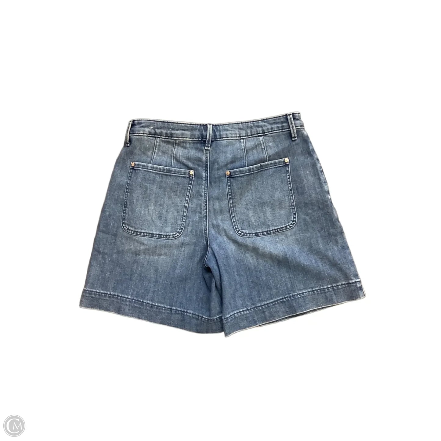 Shorts By Chicos In Blue Denim, Size: 8