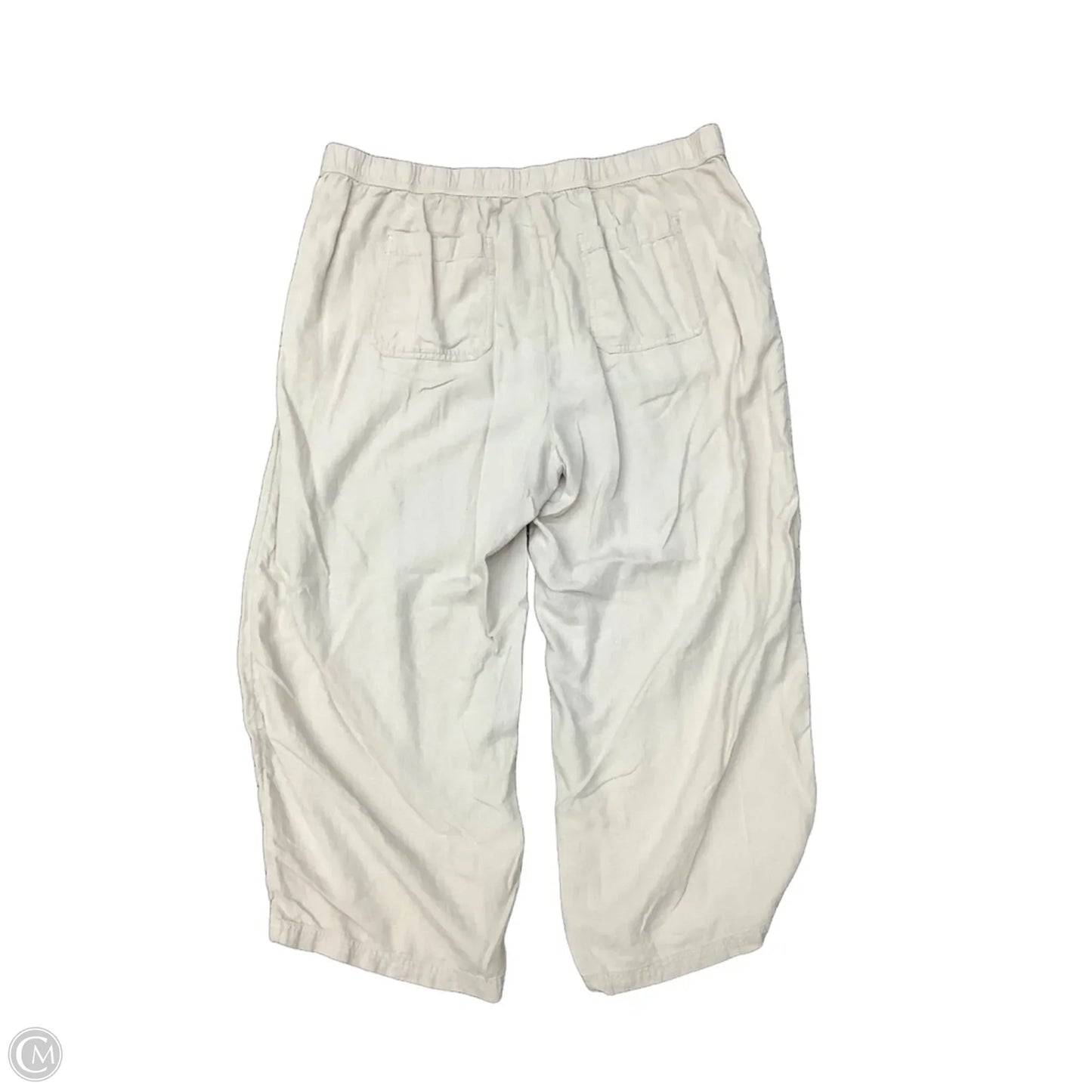 Pants Linen By J. Jill In Tan, Size: Xl