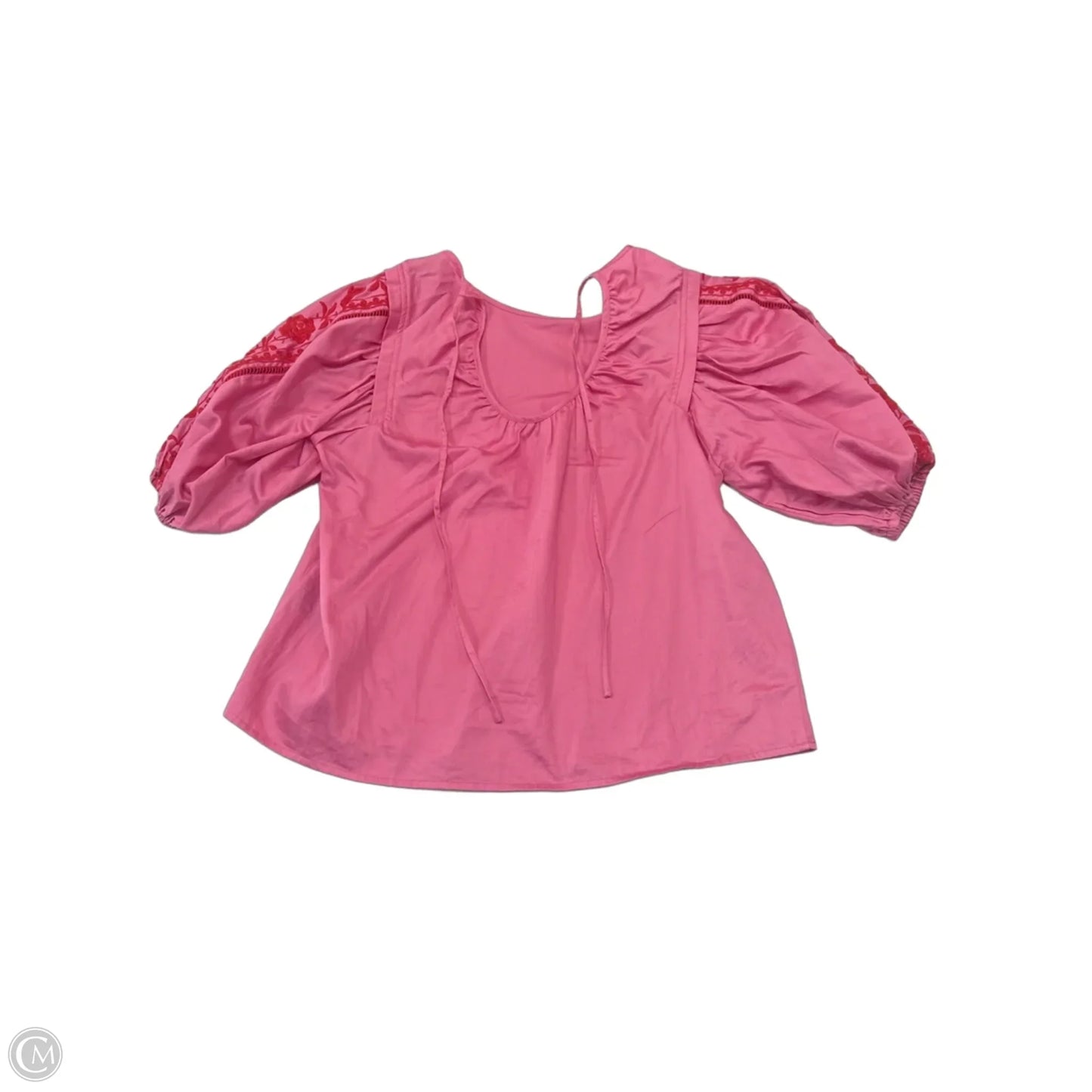 Top Long Sleeve By Clothes Mentor In Pink, Size: S