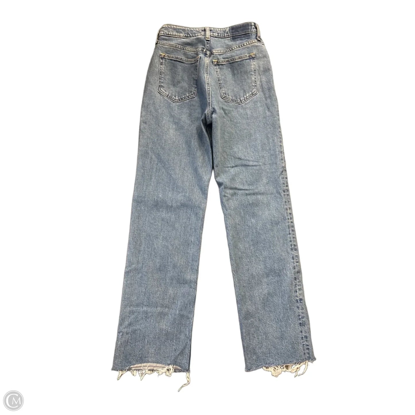 Jeans Straight By Abercrombie And Fitch In Blue, Size: 2