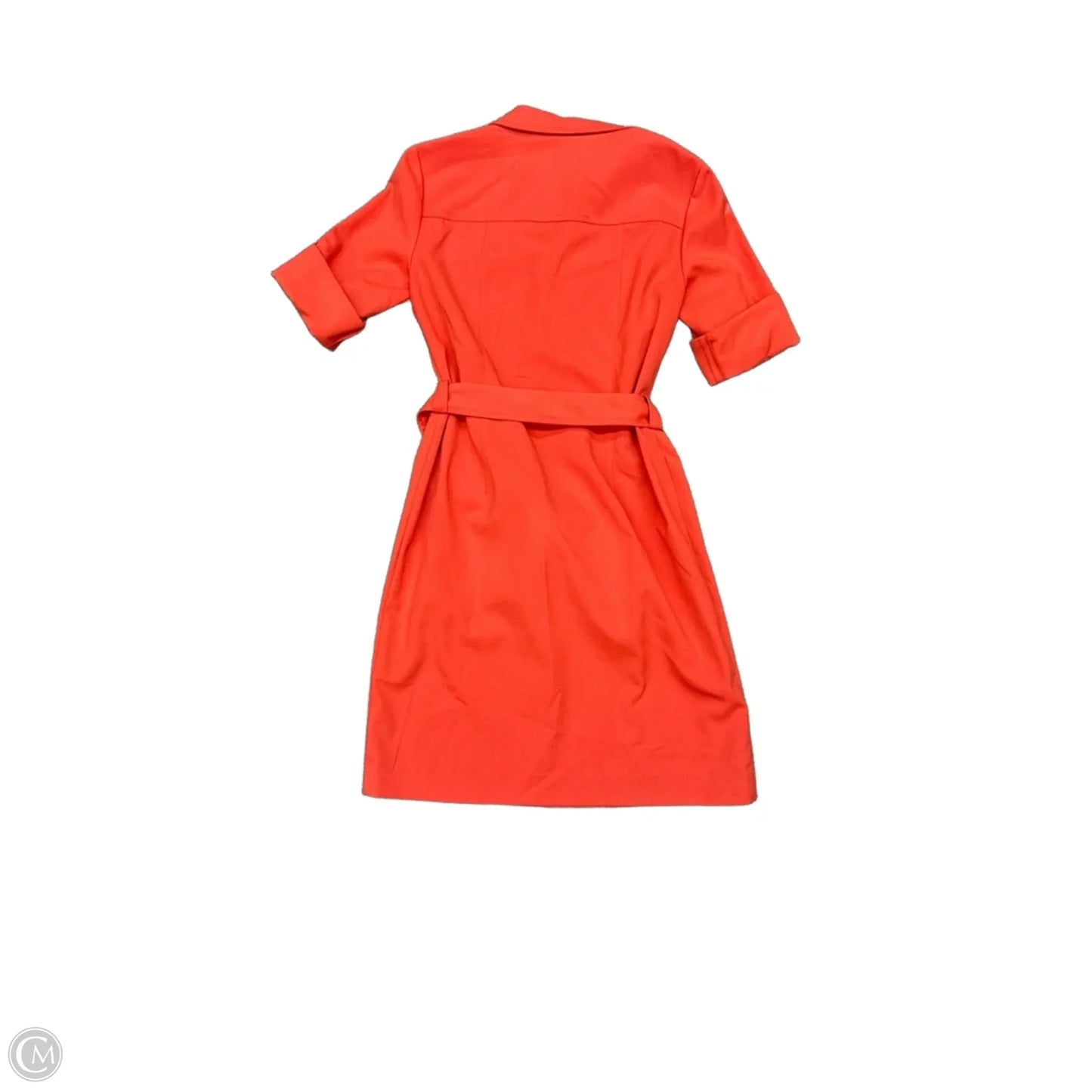 Dress Casual Midi By Michael By Michael Kors In Orange, Size: S