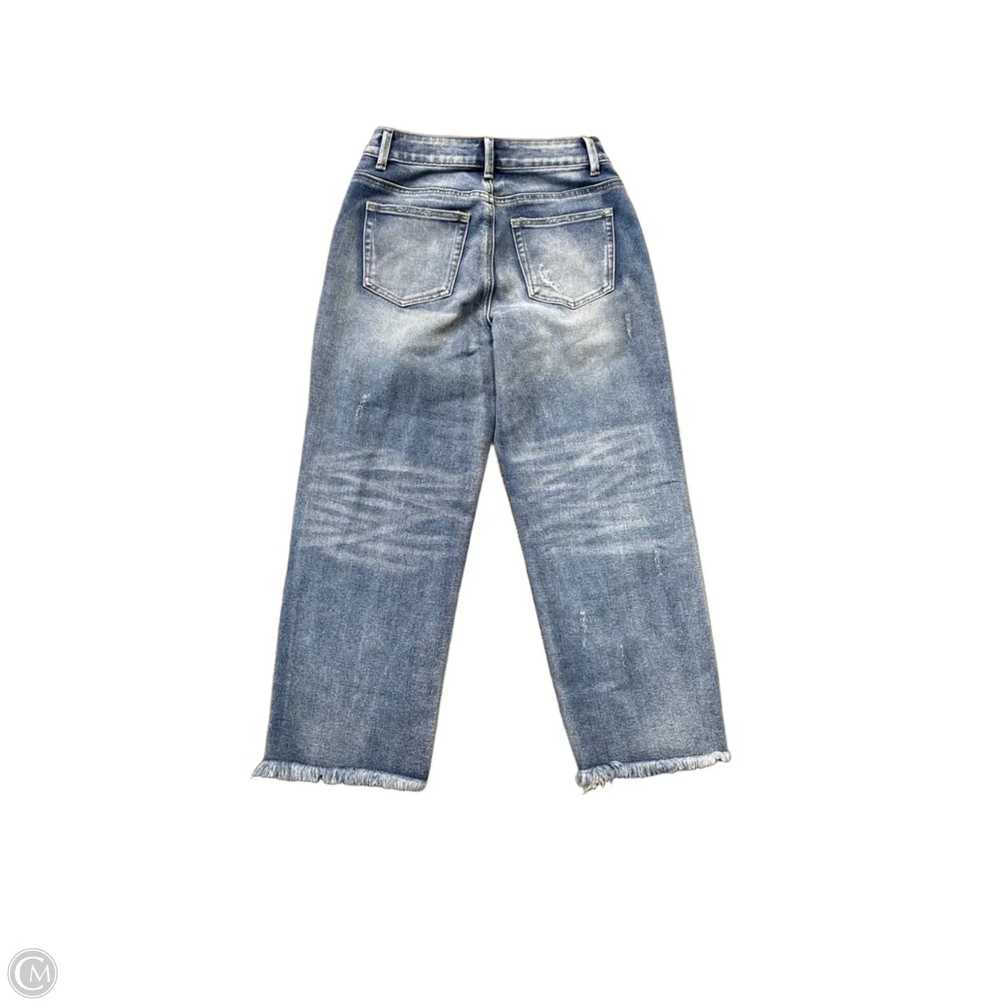 Jeans Cropped By Clothes Mentor In Blue, Size: S