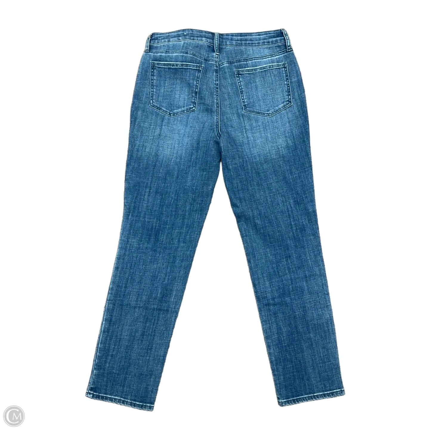 Jeans Straight By Chicos In Blue, Size: 8