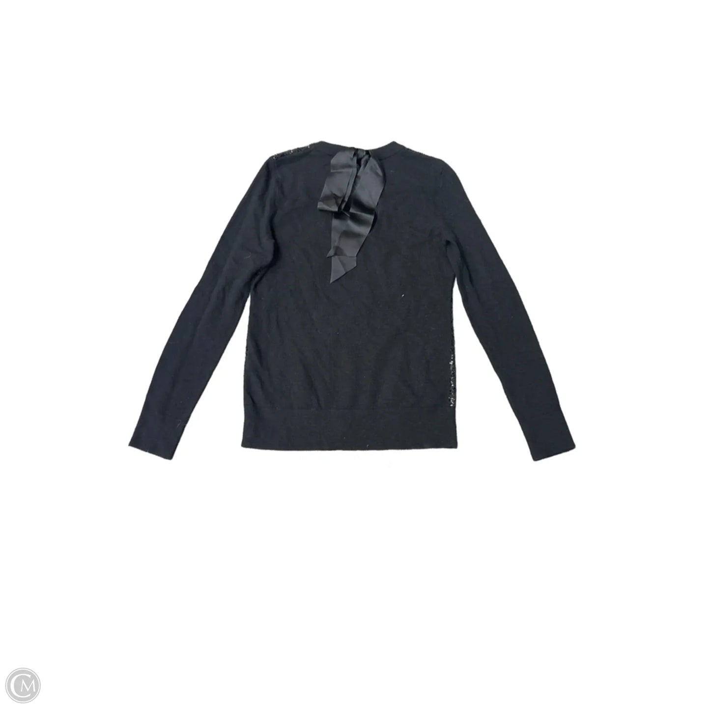 Sweater Designer By Kate Spade In Black, Size: S
