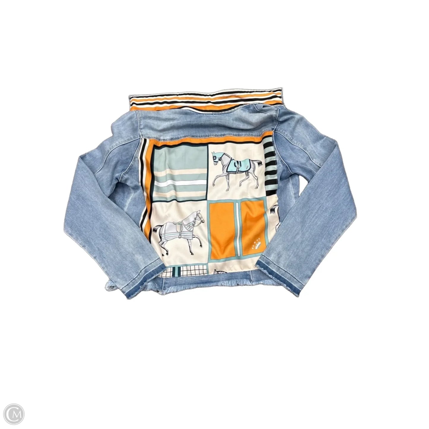 Jacket Denim By Cmc In Blue Denim, Size: Xl
