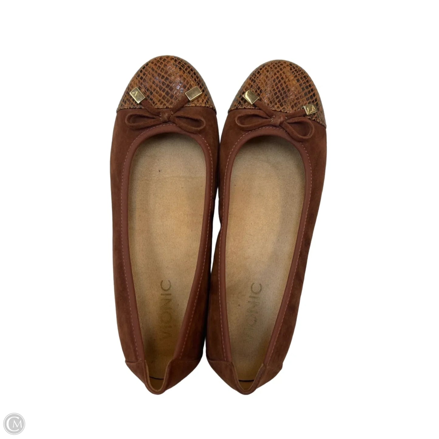 Shoes Flats By Vionic In Brown, Size: 6.5