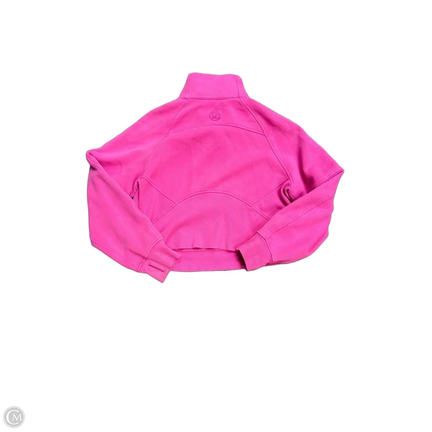 Athletic Jacket By Lululemon In Pink, Size: Xs