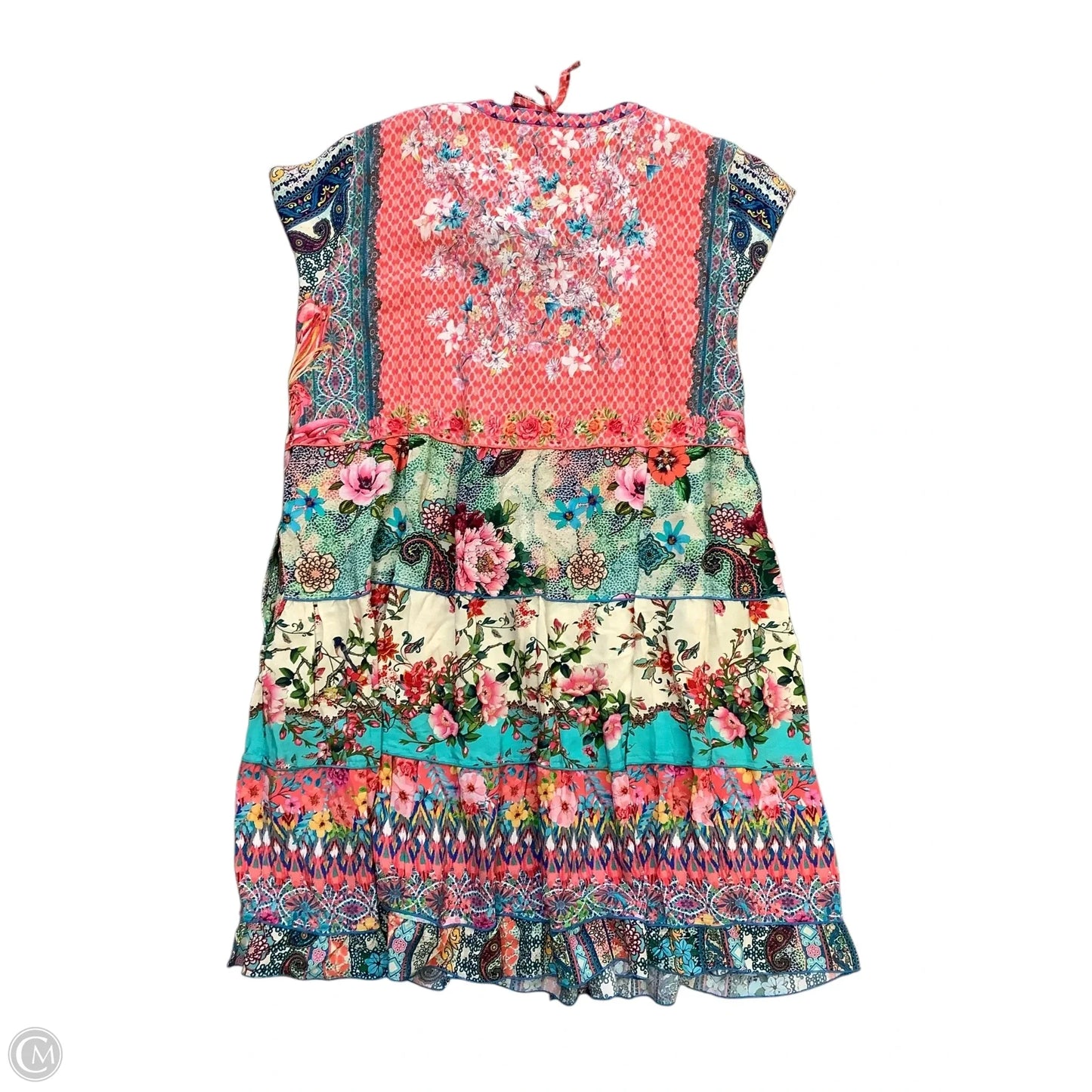 Dress Casual Midi By John Mark In Multi-colored, Size: 2x