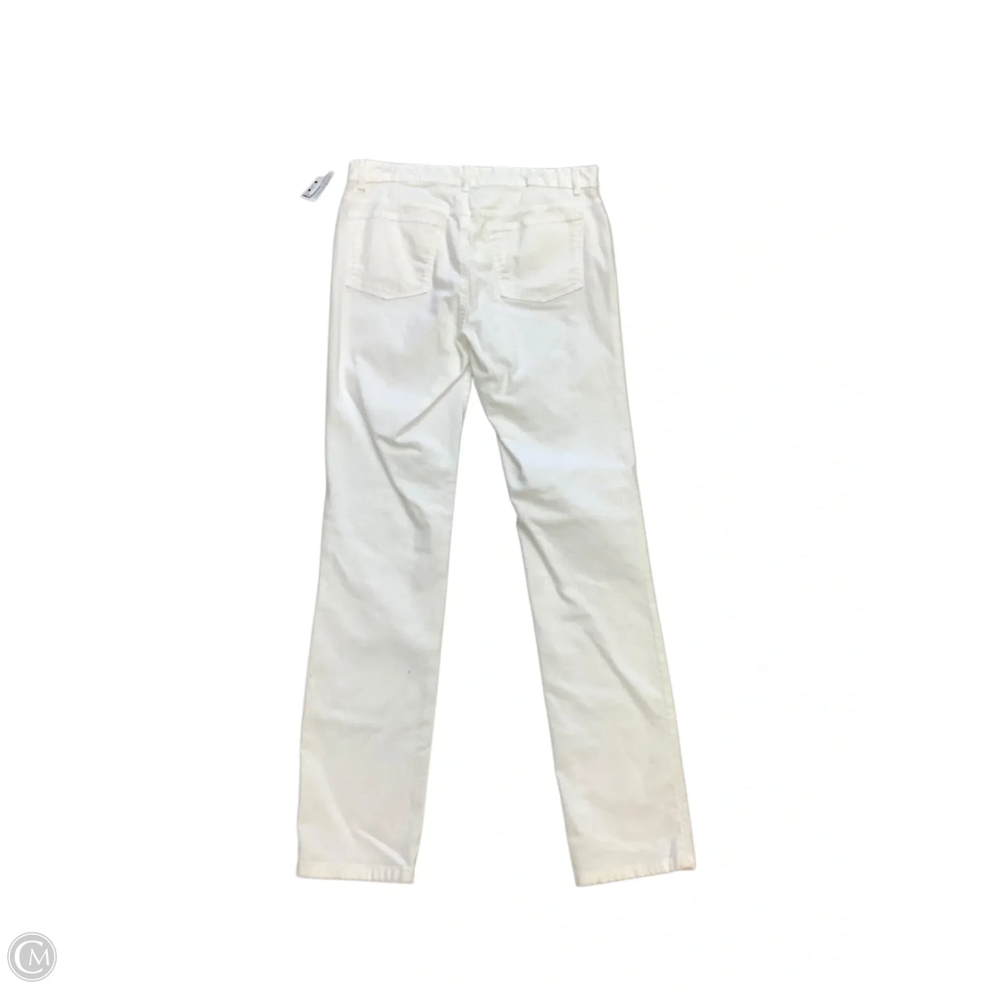Jeans Skinny By Eileen Fisher In White, Size: 8
