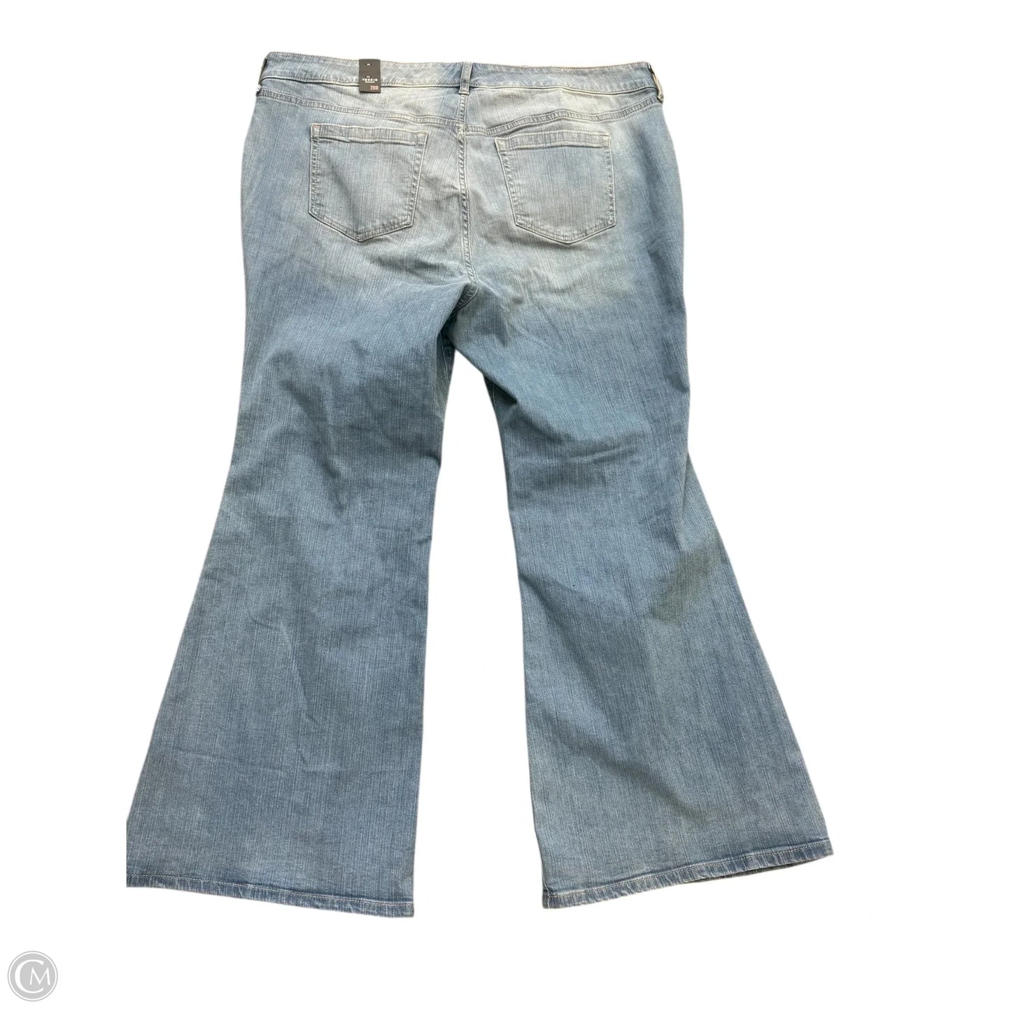 Jeans Flared By Torrid In Blue Denim, Size: 20