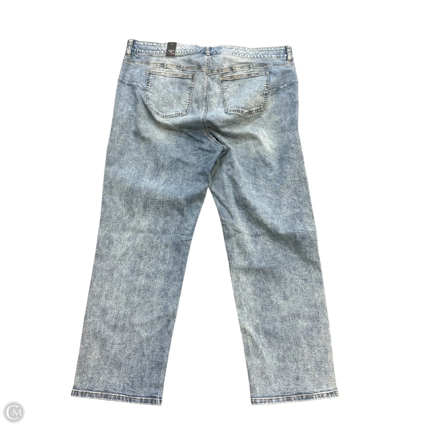 Jeans Straight By Torrid In Blue Denim, Size: 22