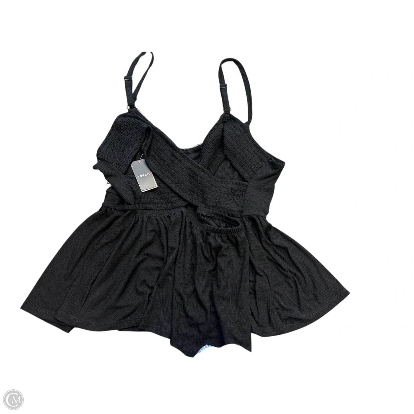 Top Sleeveless By Torrid In Black, Size: 3x