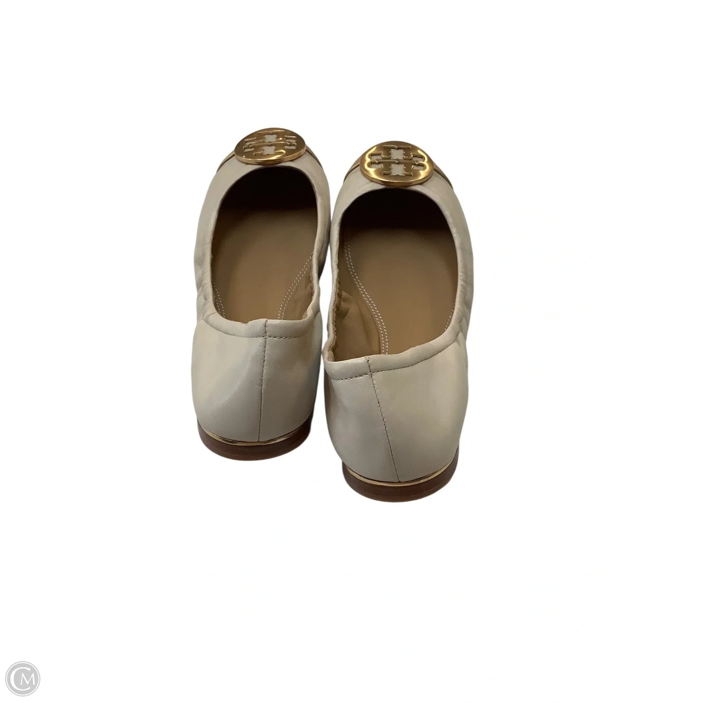 Shoes Designer By Tory Burch In Cream, Size: 8