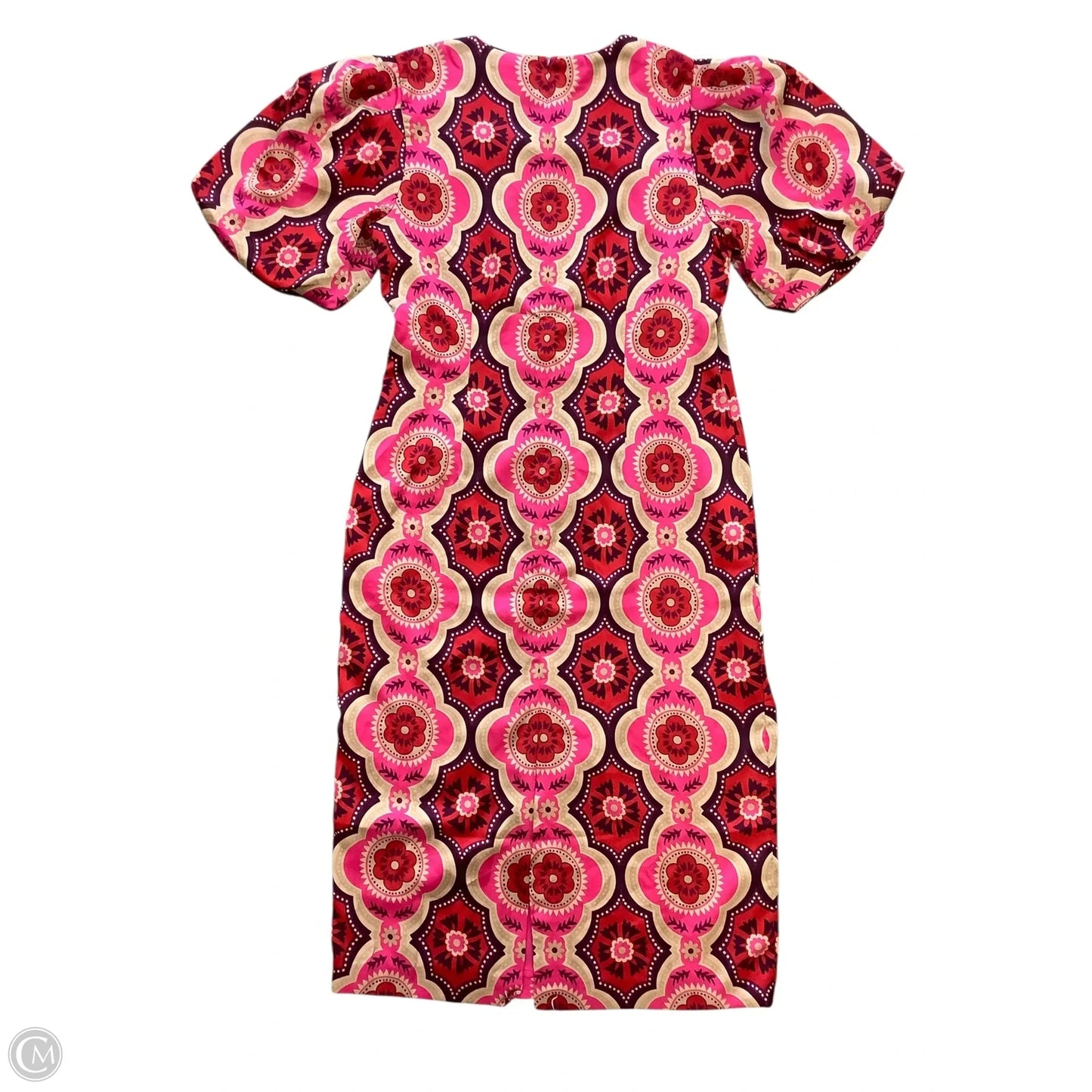 Dress Party Long By Ann Taylor In Pink, Size: 8