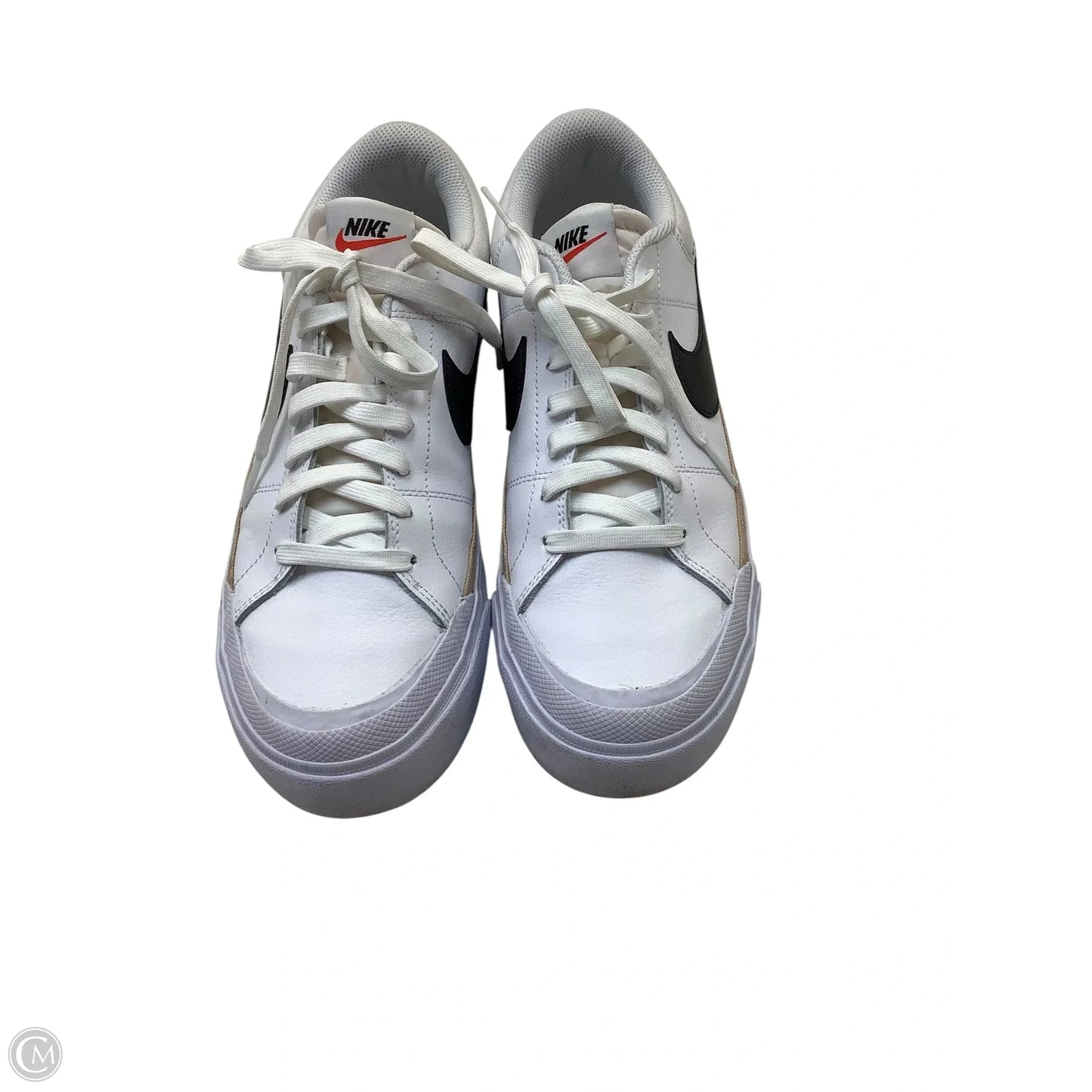 Shoes Athletic By Nike In White, Size: 10