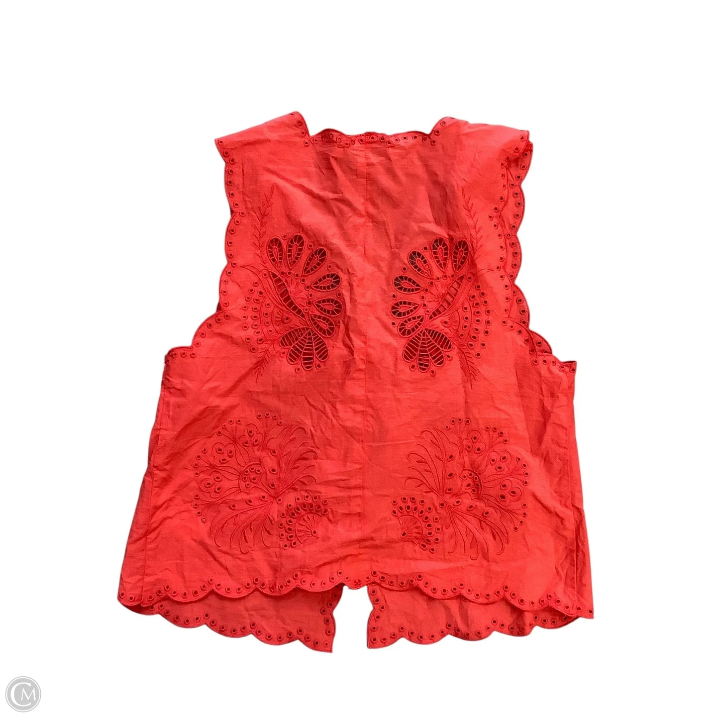 Top Sleeveless By Dex In Red, Size: S