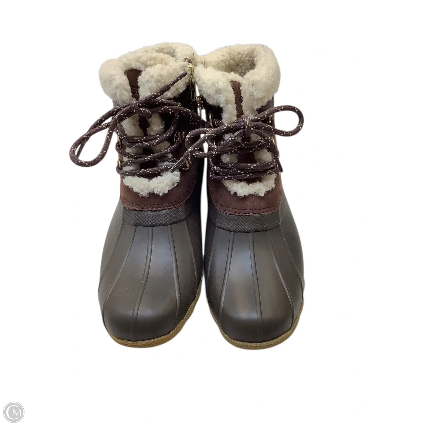 Boots Snow By Sperry In Brown, Size: 8