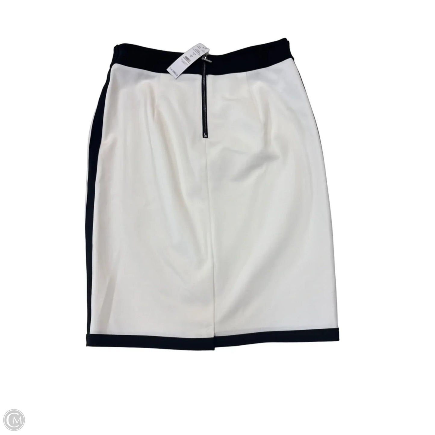 Skirt Midi By White House Black Market In Black & White, Size: 4
