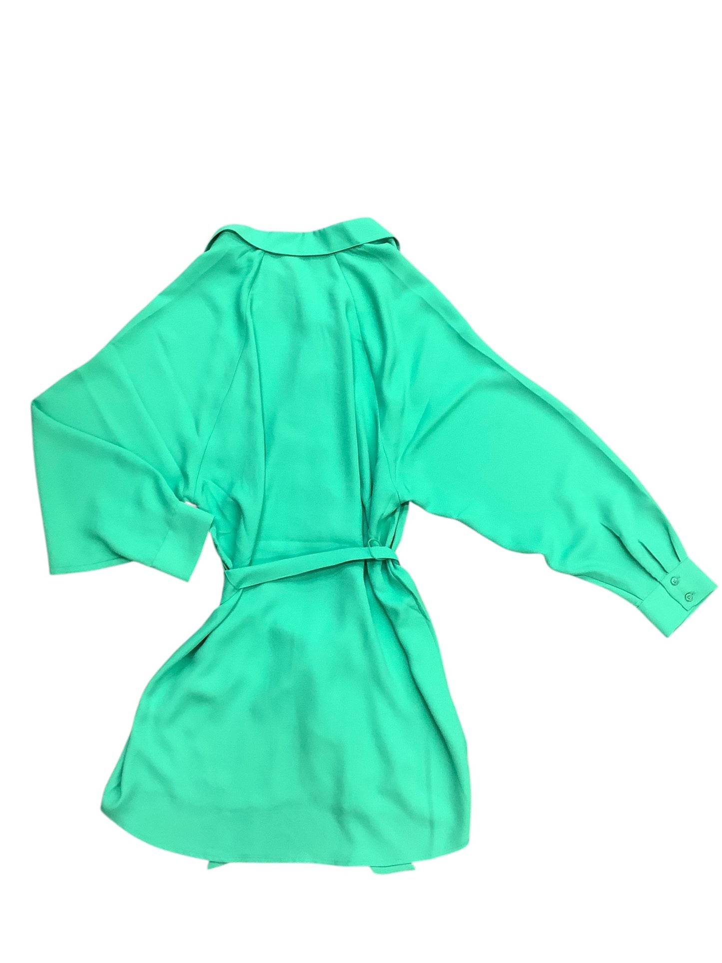 Dress Casual Short By Express In Green, Size: S