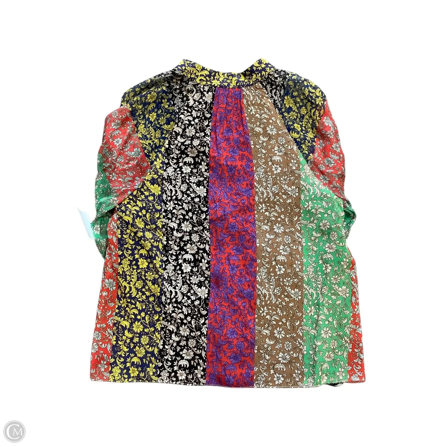 Blouse Designer By Alice + Olivia In Multi-colored, Size: S
