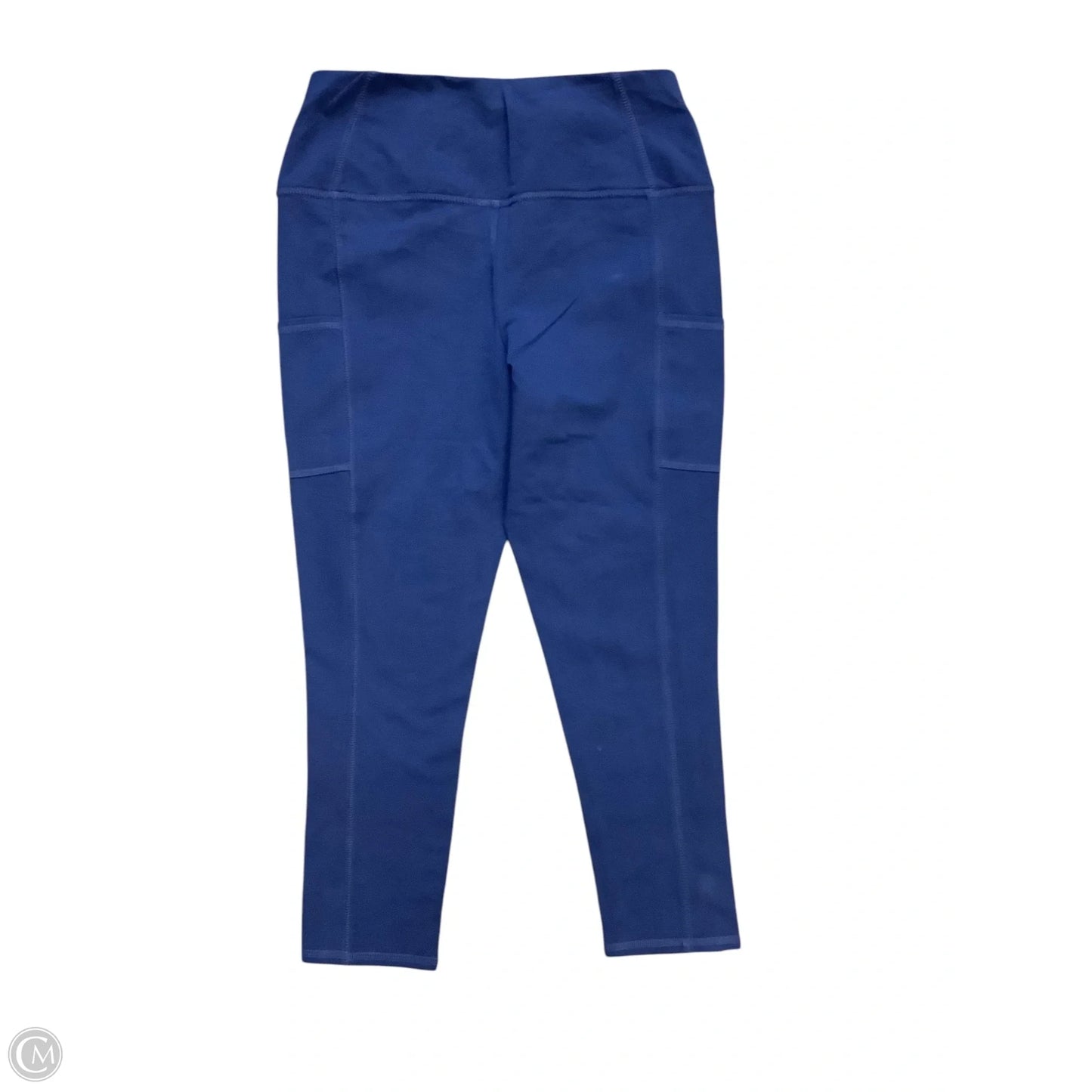 Athletic Leggings By Zenergy By Chicos In Blue, Size: M