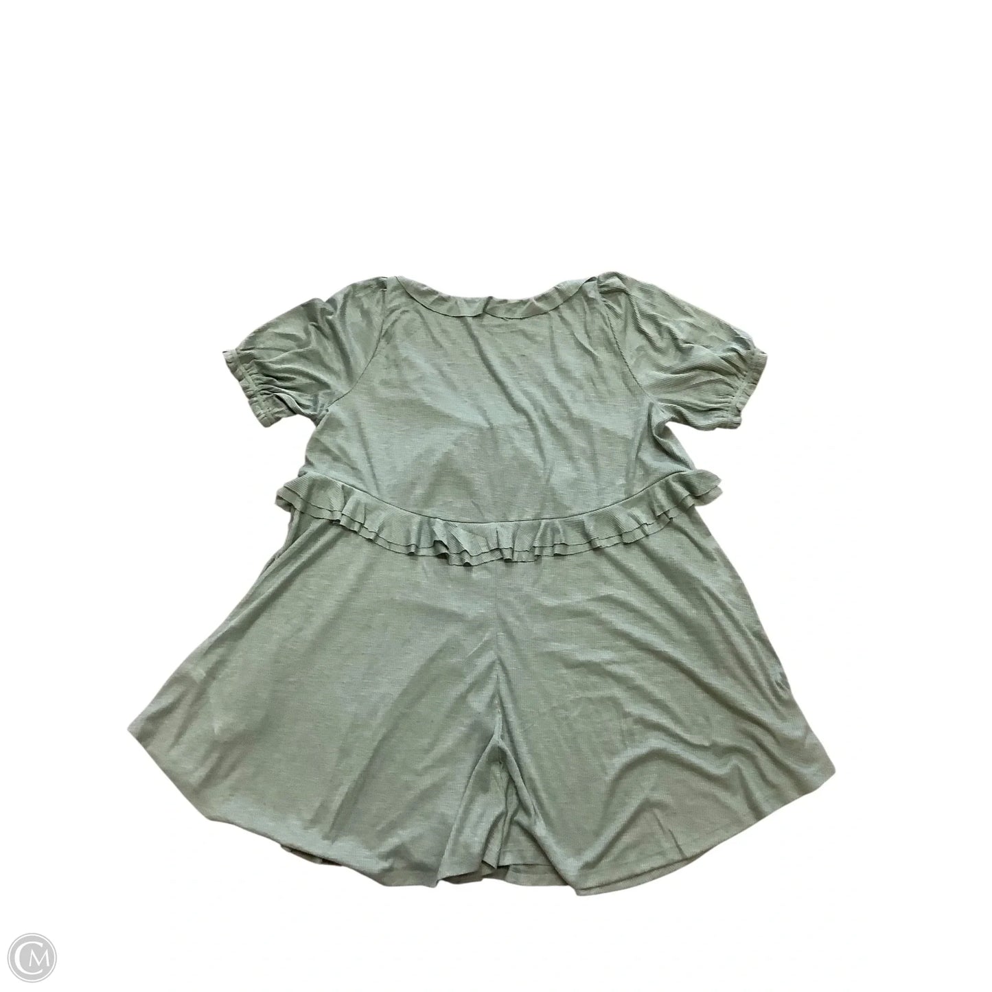 Romper By Free People In Green, Size: L