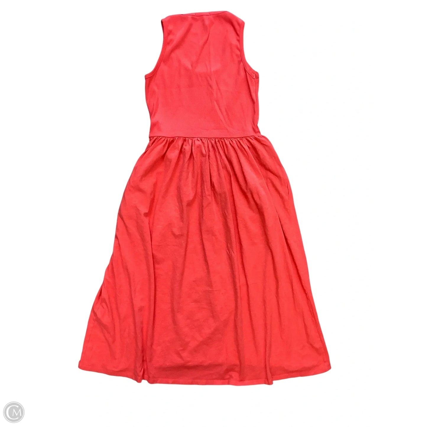 Dress Casual Midi By Sundry In Coral, Size: M