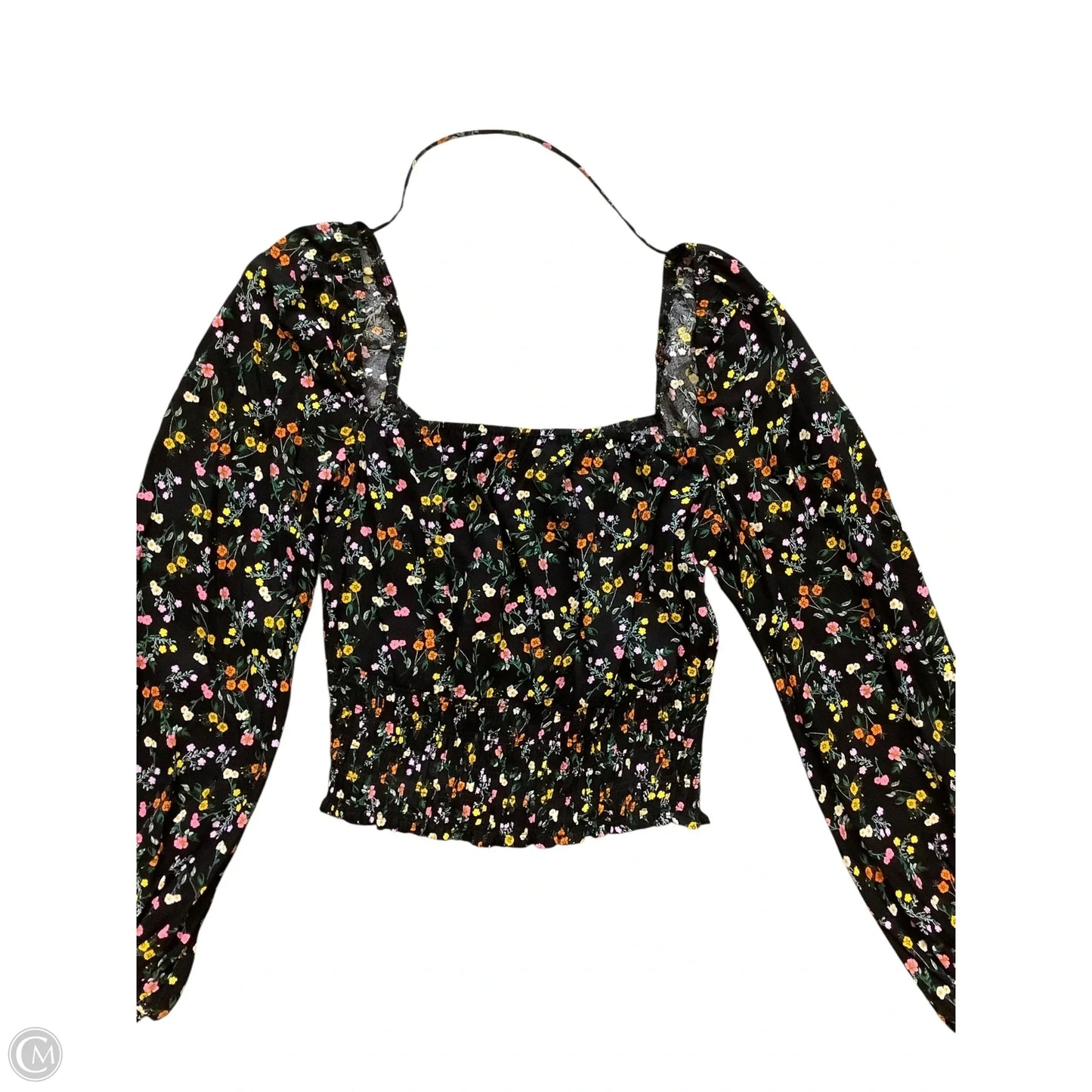 Blouse Long Sleeve By Afrm In Black, Size: S