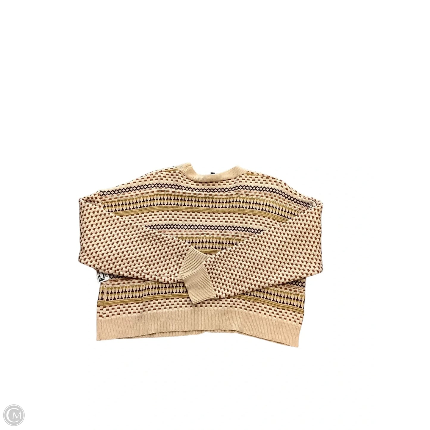 Sweater Cardigan By Blue Blush In Tan, Size: L