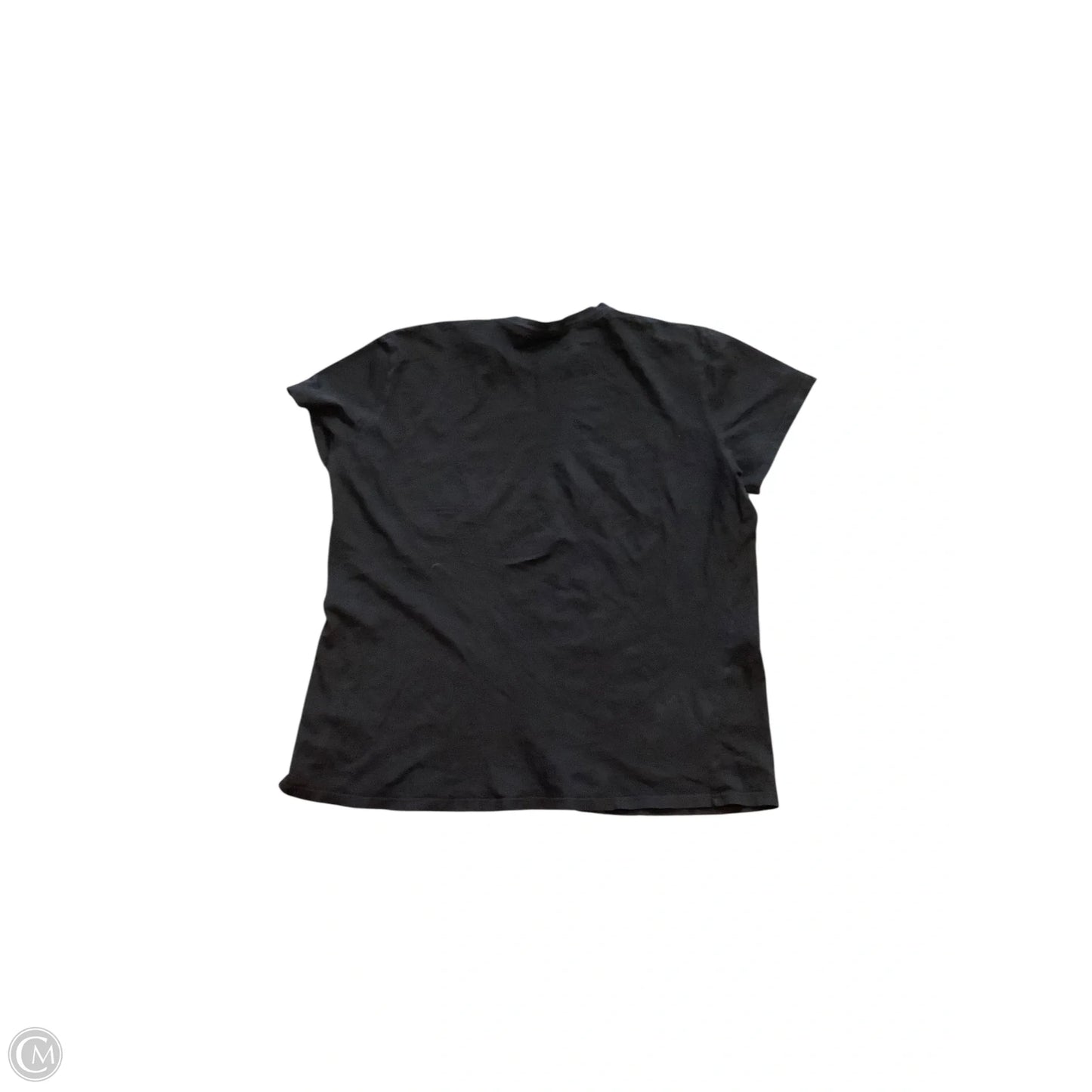Top Short Sleeve By Mumu In Black, Size: S