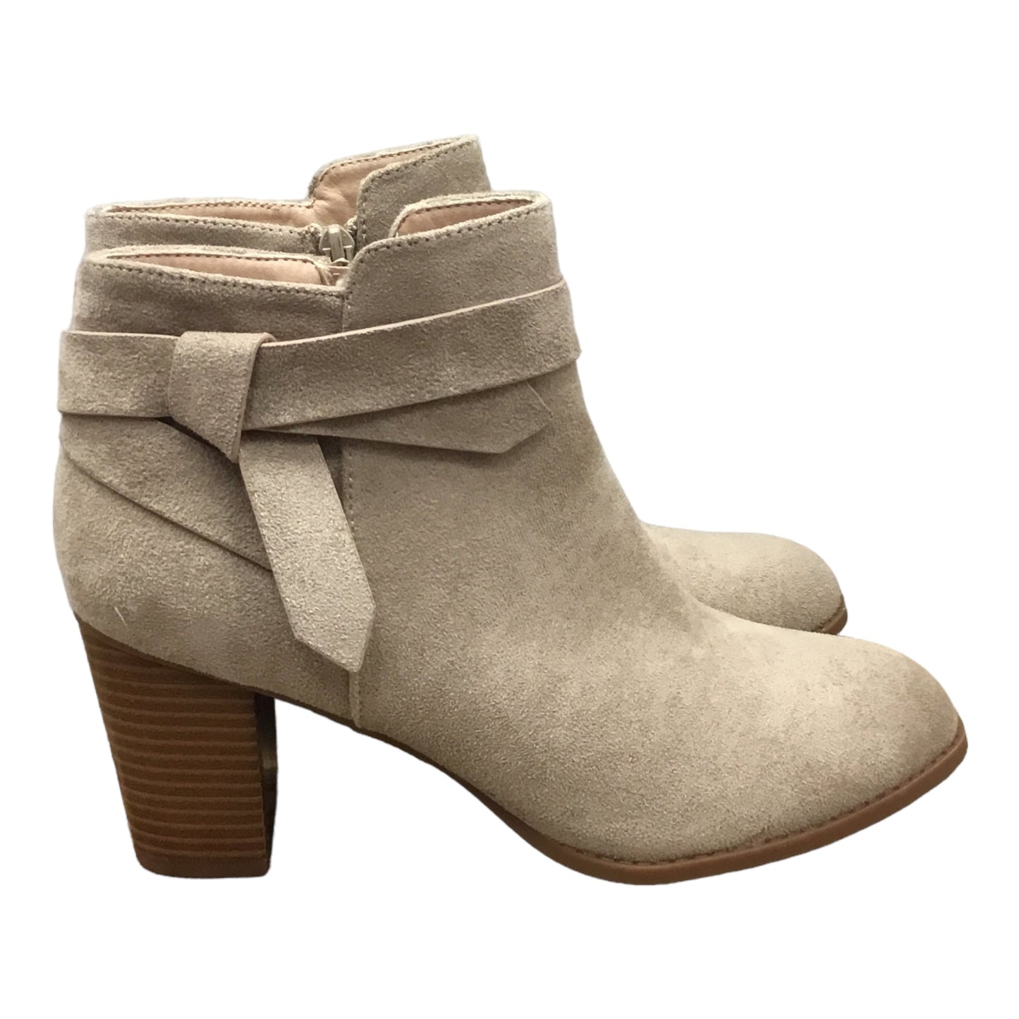 Boots Ankle Heels By Clothes Mentor Size: 8