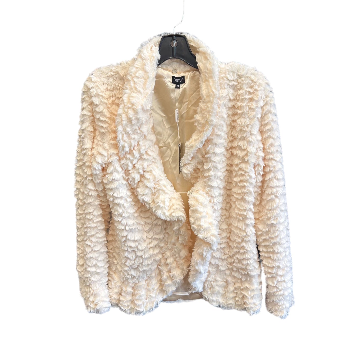 Jacket Faux Fur & Sherpa By Clothes Mentor Size: S