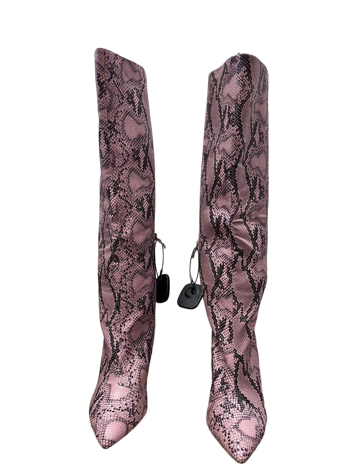 Boots Knee Heels By Clothes Mentor Size: 8.5
