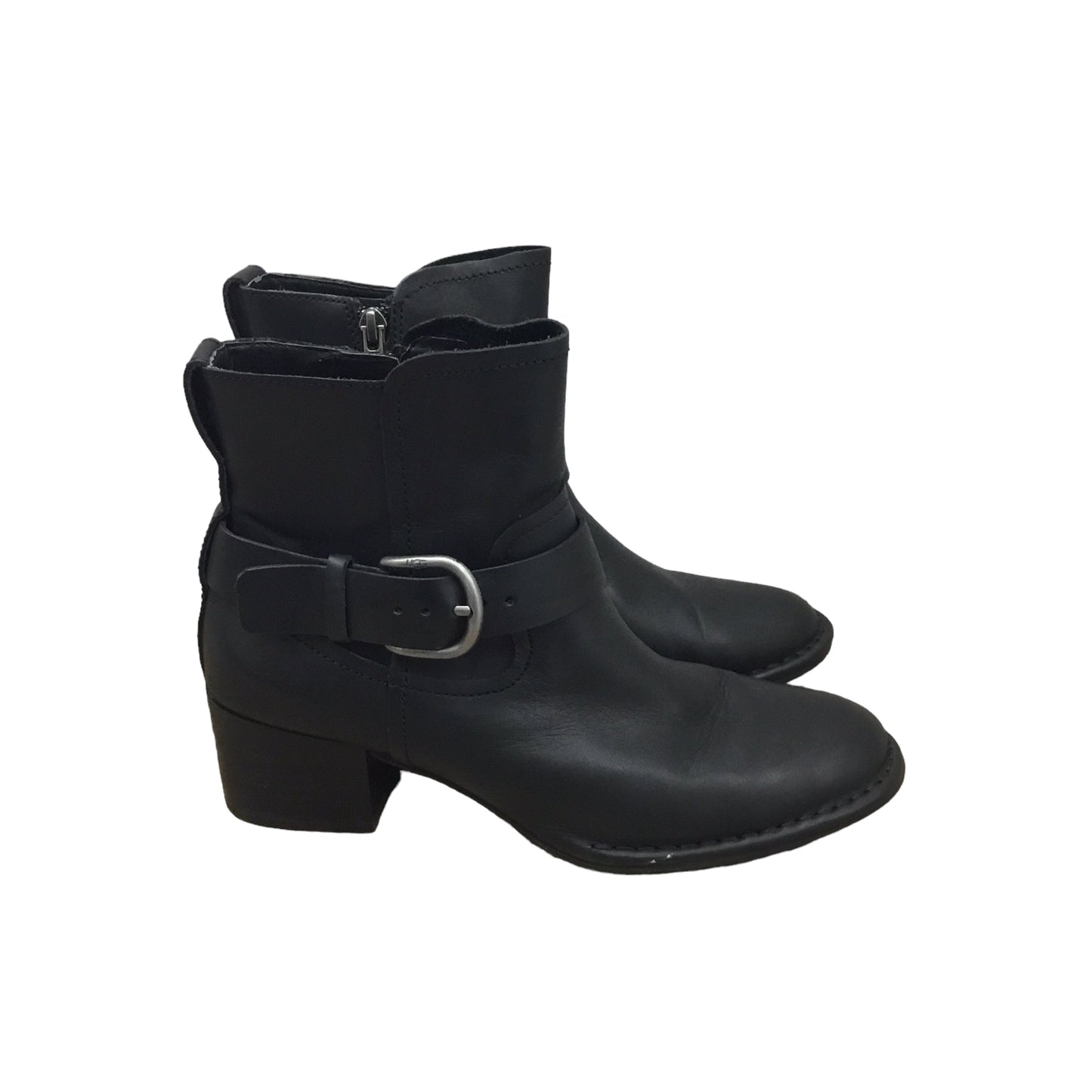 Boots Ankle Heels By Ugg Size: 7.5