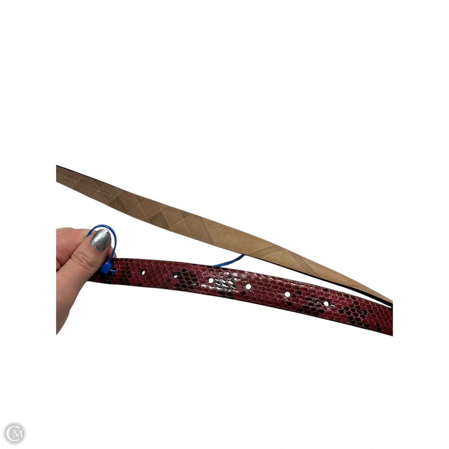 Belt Luxury Designer By Burberry
